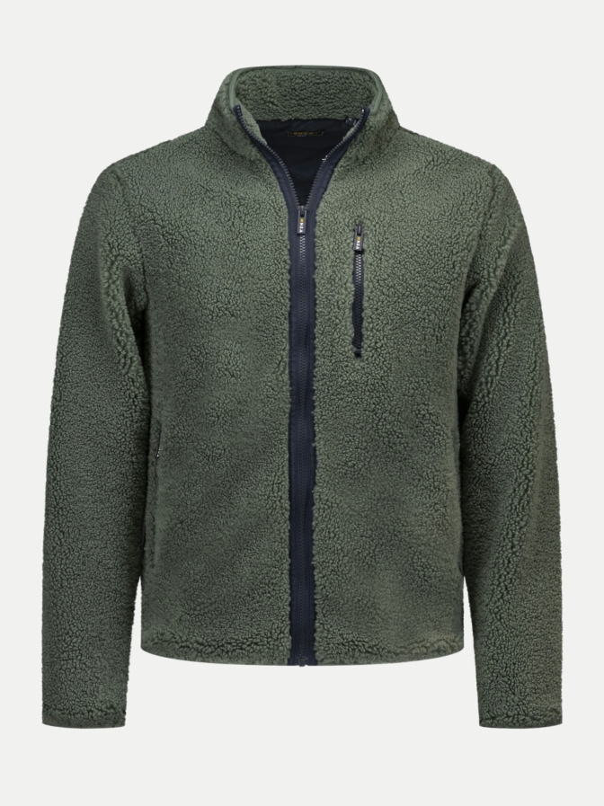 NZA New Zealand Auckland Teddyjacke mit Reißverschluss bei Robert Ley
