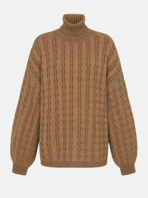 Gitta Banko Zopfmusterpullover Camelia bei Robert Ley