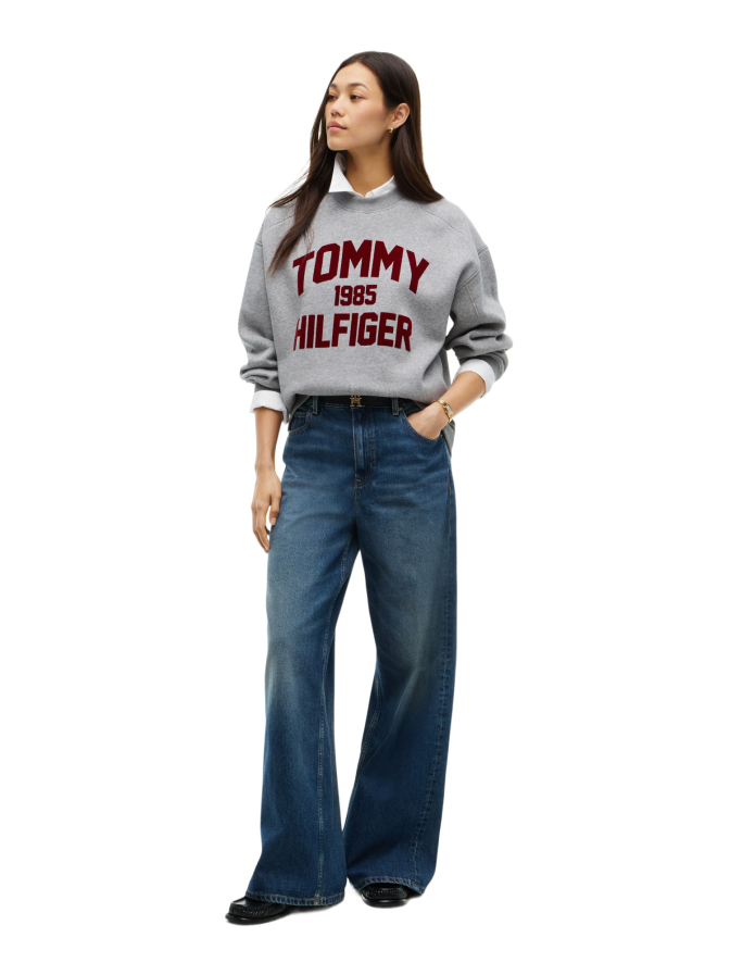 Tommy Hilfiger Sweatshirt VARSITY FLOCK bei Robert Ley