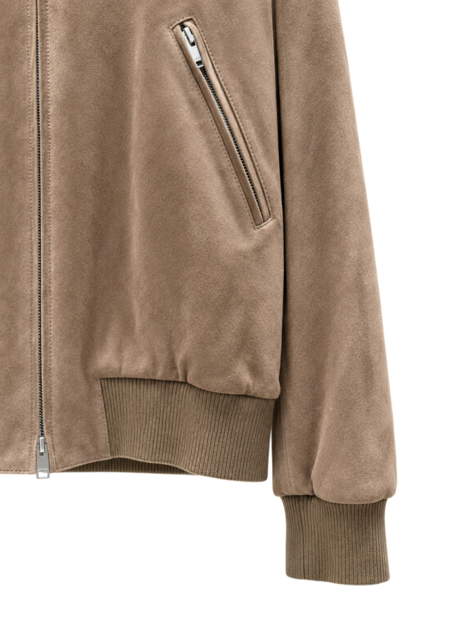 ARMA Wildleder-Bomberjacke Didier bei Robert Ley