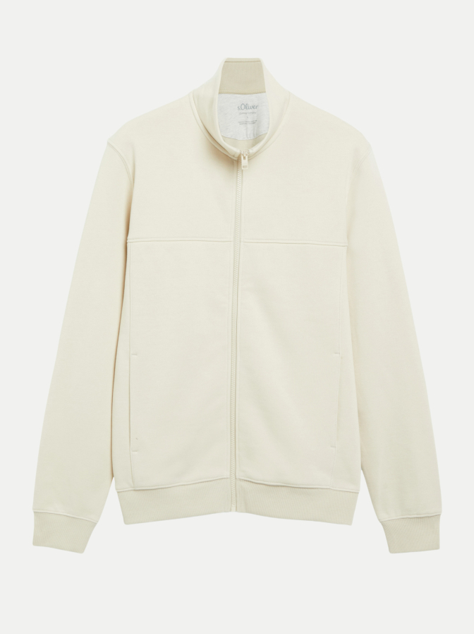 s.Oliver RED LABEL Sweatshirt Jacke mit Stehkragen bei Robert Ley