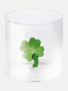 WD Lifestyle Glas mit Figur 250 ml QUA Four leaf clover bei Robert Ley