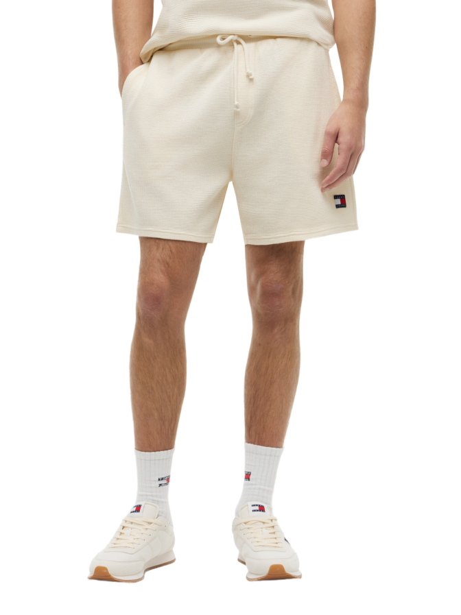 Tommy Jeans Shorts aus Waffel-Piqué bei Robert Ley
