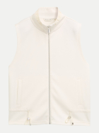 Tom Tailor Casual Sweatweste mit Stehkragen 10315-Whisper White bei Robert Ley