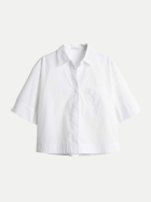 Opus Boxy Hemdbluse Filsona 10-white bei Robert Ley