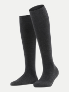 Falke Kniestrümpfe Softmerino 3089-anthra.mel bei Robert Ley