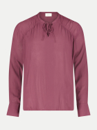 Cartoon Blusenshirt mit Schnürung 4717-Dark Dahlia bei Robert Ley