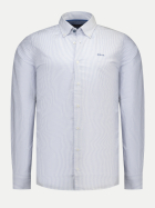 NZA New Zealand Auckland Streifenhemd 2671-INK BLUE bei Robert Ley