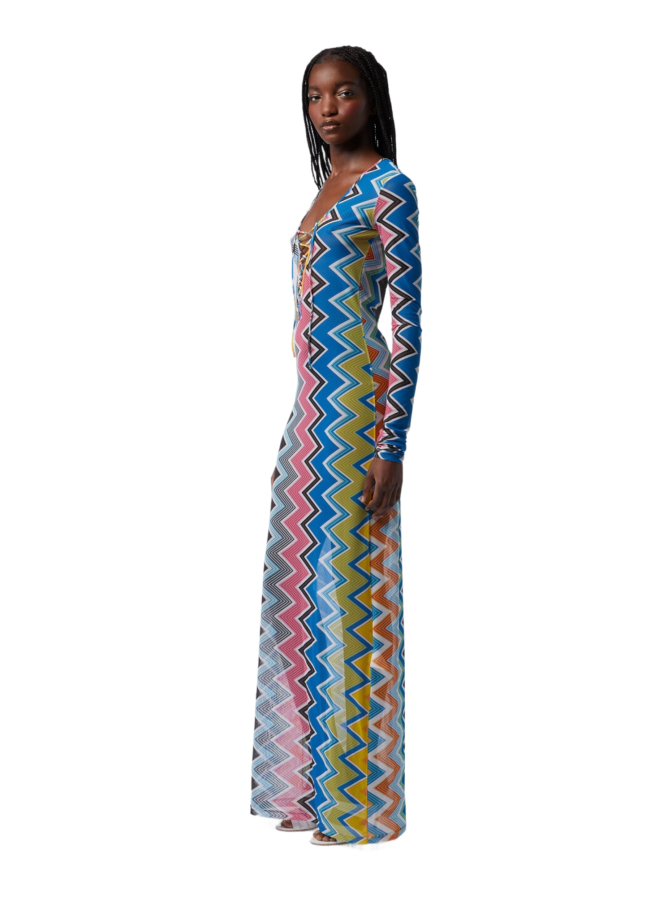 MISSONI Strandkleid mit Zickzackmuster bei Robert Ley