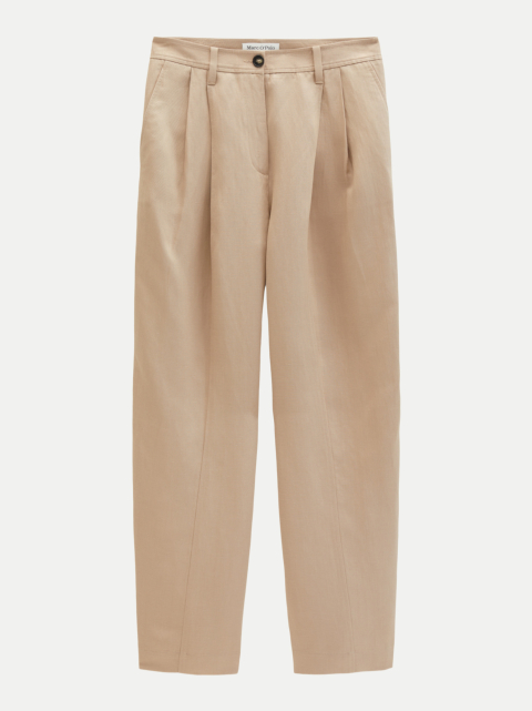 Marc O'Polo Loose-Fit Bundfaltenhose aus Leinen-Mix bei Robert Ley