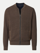 Casamoda Strickjacke SNOS 677-677 braun bei Robert Ley