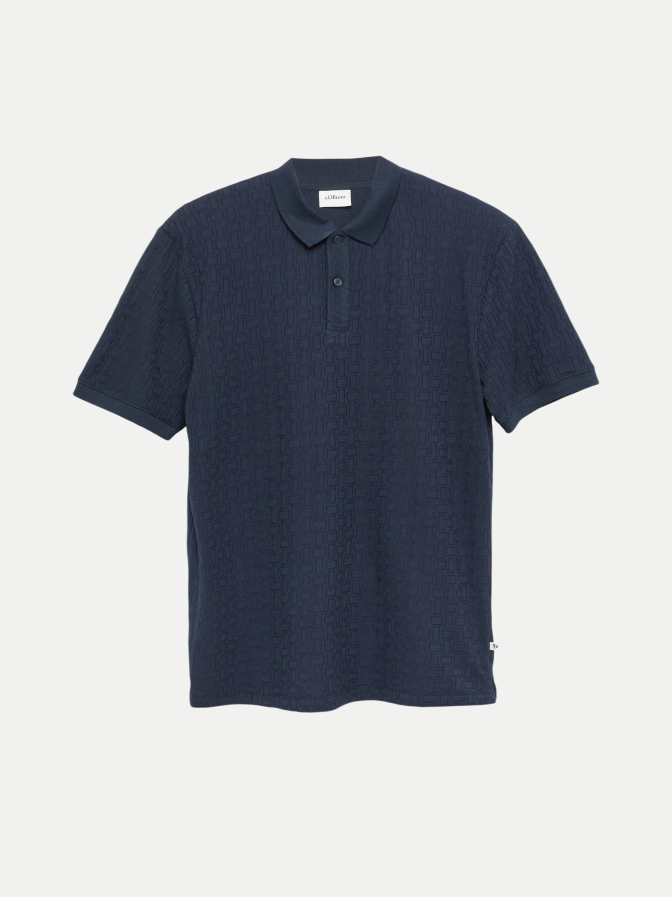 s.Oliver RED LABEL Polo-Shirt  mit seitlichen Schlitzen bei Robert Ley