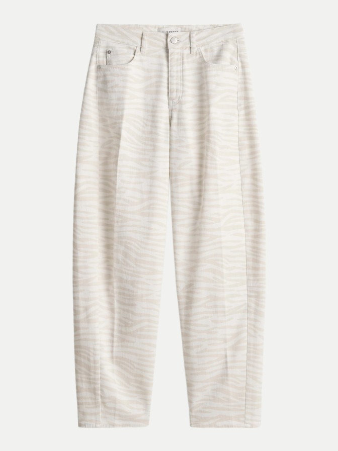 Opus Pants Barrel Jeans Mari Clear Zebra bei Robert Ley