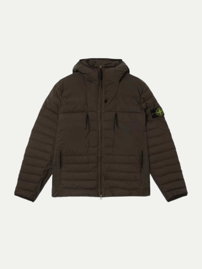 Stone Island Daunenjacke aus leichtem Stretch-Gewebe bei Robert Ley
