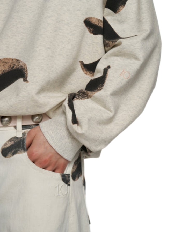10 Days Sweatshirt mit Flowerprint bei Robert Ley