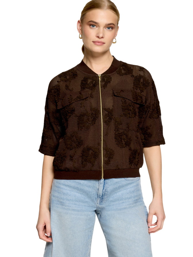 Zero Blouson mit Fledermausärmeln bei Robert Ley