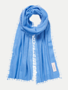 Purschoen Kaschmirschal Slim skyblue-4055 bei Robert Ley