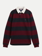 Tommy Hilfiger Rugbyshirt mit Streifenmuster VLP-PURPLE bei Robert Ley