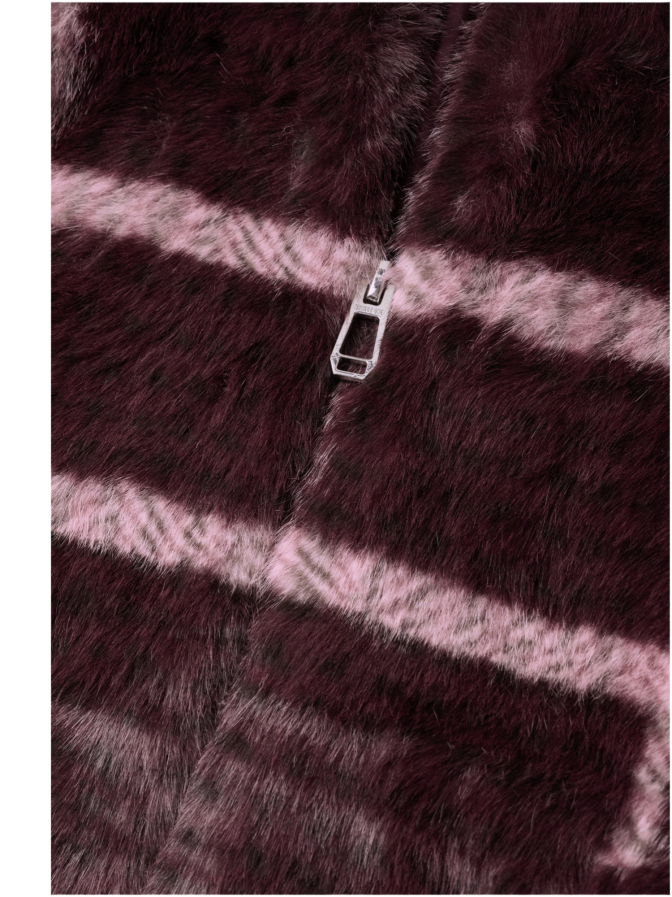 Street One Jacke aus Fake-Fur mit Muster bei Robert Ley