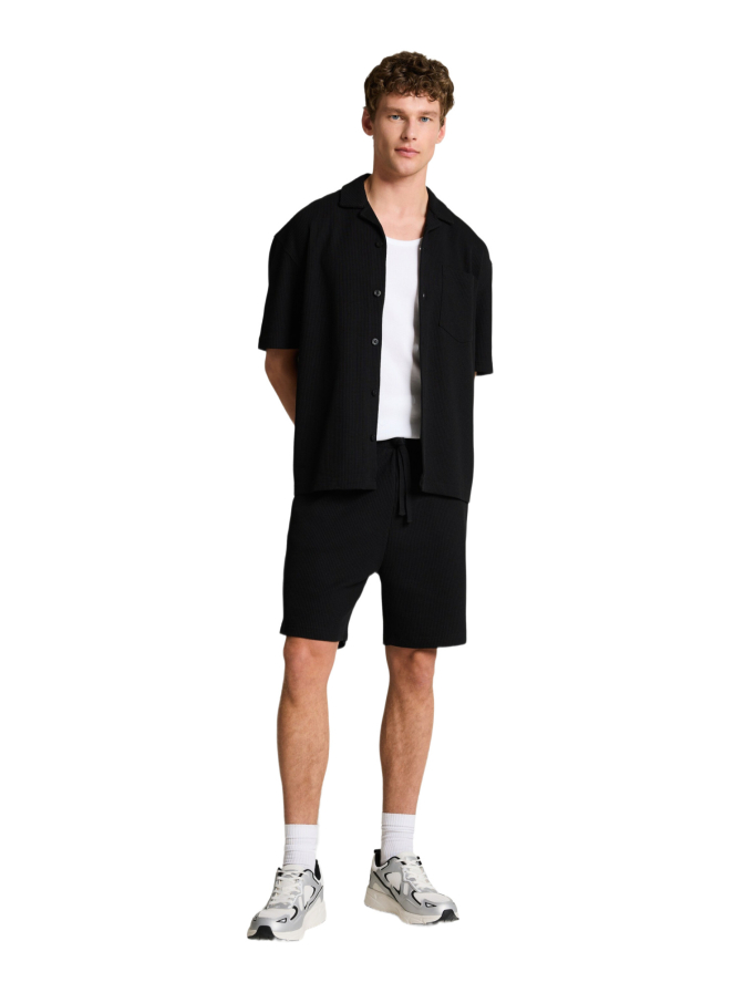 Tom Tailor Denim Kurzarmhemd mit Resort-Kragen bei Robert Ley