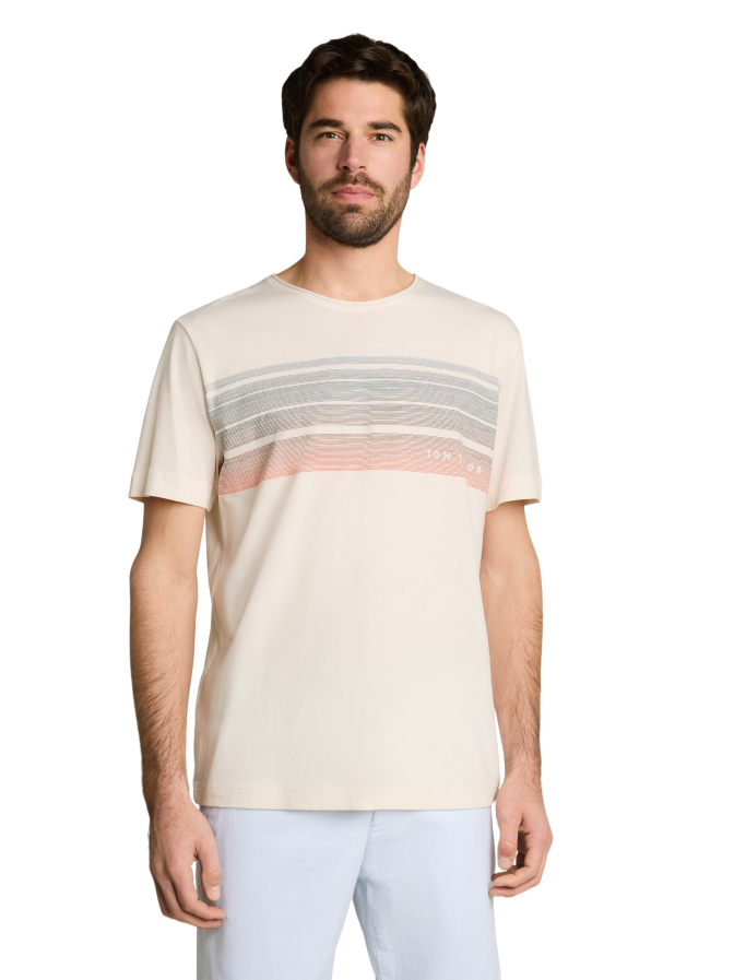 Tom Tailor Casual T-Shirt mit Print bei Robert Ley