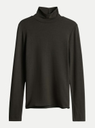 someday Rollkragenshirt Kirosie 30044-midnight olive bei Robert Ley