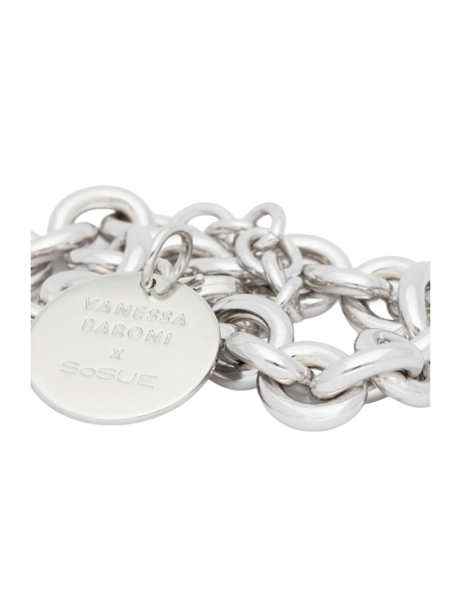 Vanessa Baroni VB x SoSUE Bubble Necklace Silber bei Robert Ley