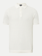 Strellson Strick- Poloshirt 102-Natural 102 bei Robert Ley