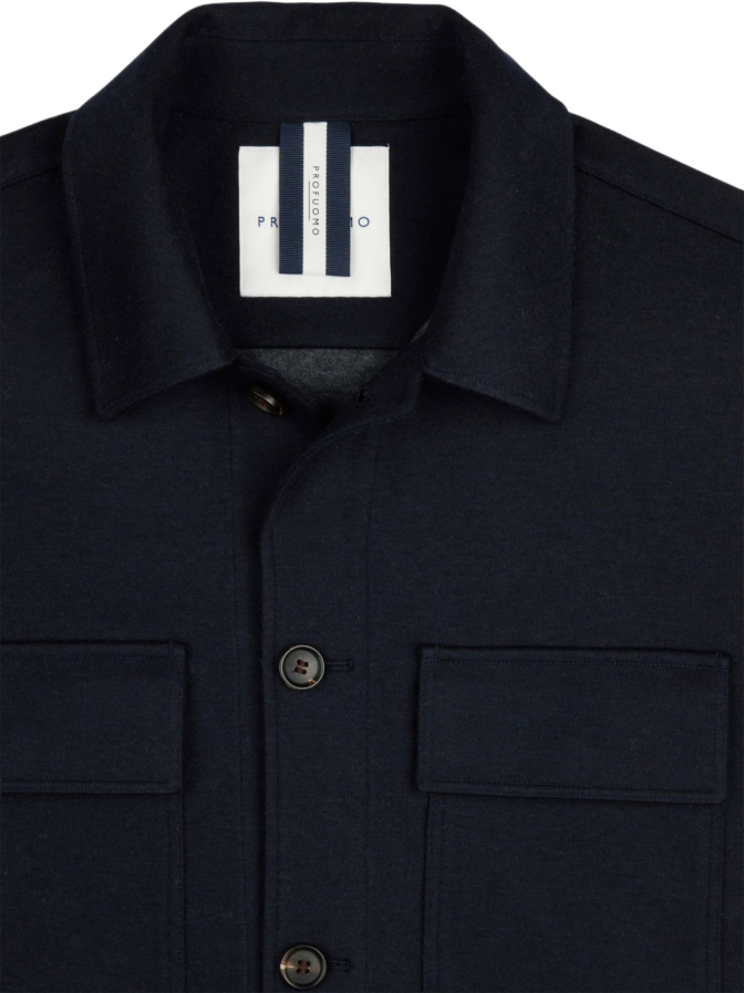 PROFUOMO Knitted Overshirt bei Robert Ley