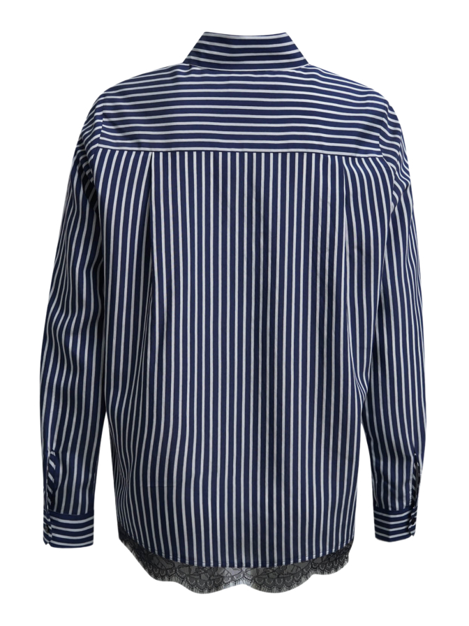 Milano Italy Hemdbluse mit Streifenmuster bei Robert Ley