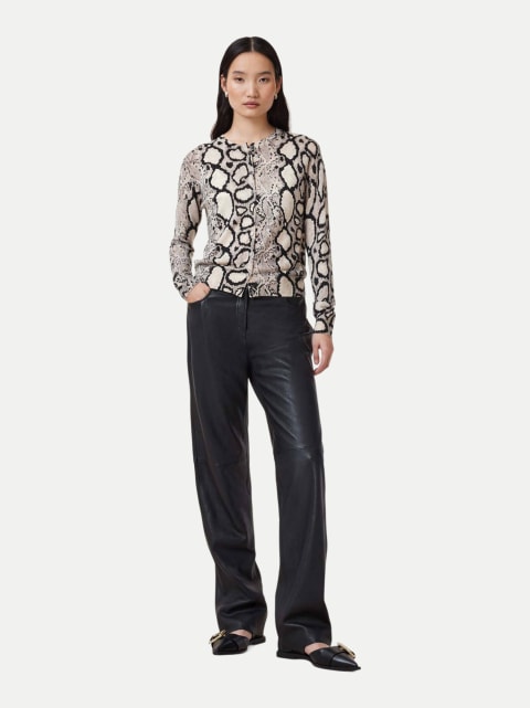ALLSAINTS Anouk Snake Print Cardigan bei Robert Ley