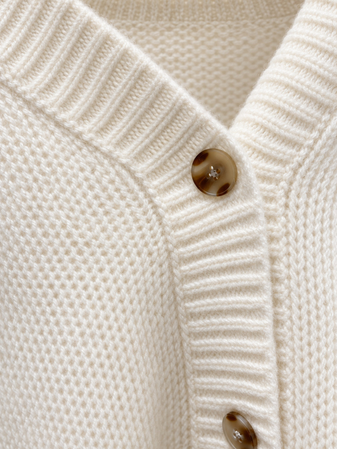 Robert Ley Strickjacke aus Wolle-Kaschmir-Mix bei Robert Ley