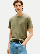 Tommy Hilfiger Regular-Fit T-Shirt Solid PLI-GREEN bei Robert Ley