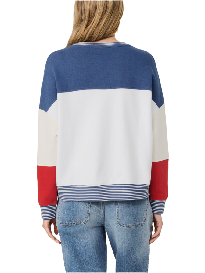 s.Oliver RED LABEL s.Oliver x Heidi Klum: Colorblock-Sweatshirt bei Robert Ley