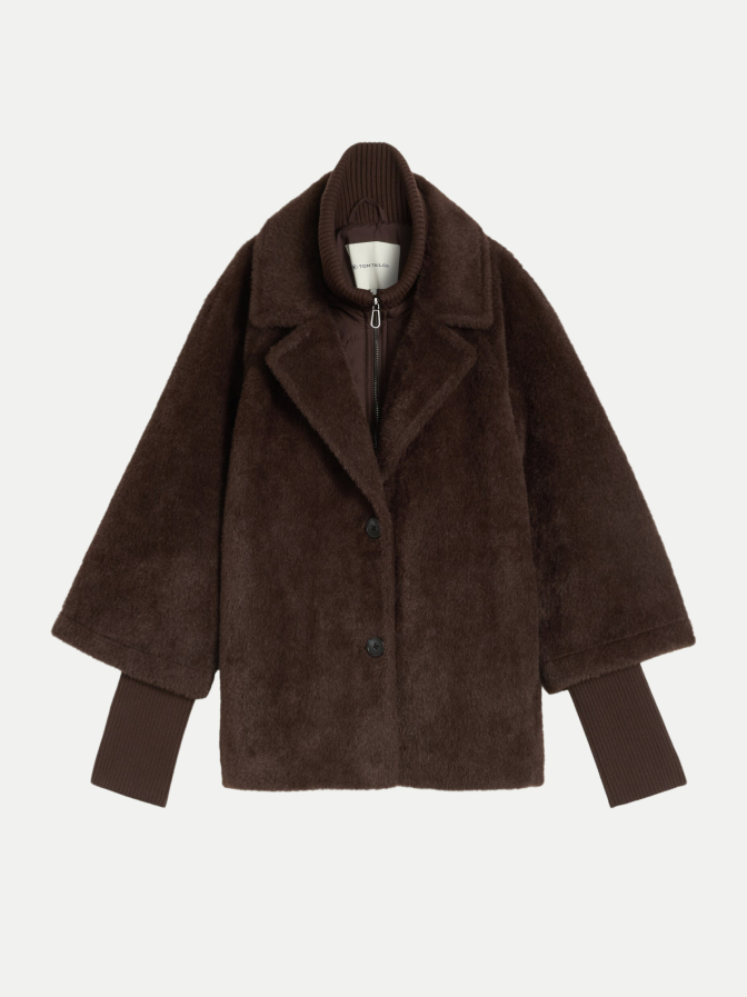 Tom Tailor Casual Teddy-Capejacke bei Robert Ley