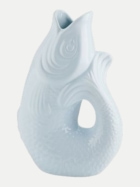 Giftcompany Fisch-Vase Monsieur Carafon XS blue horizon-blue horizon bei Robert Ley