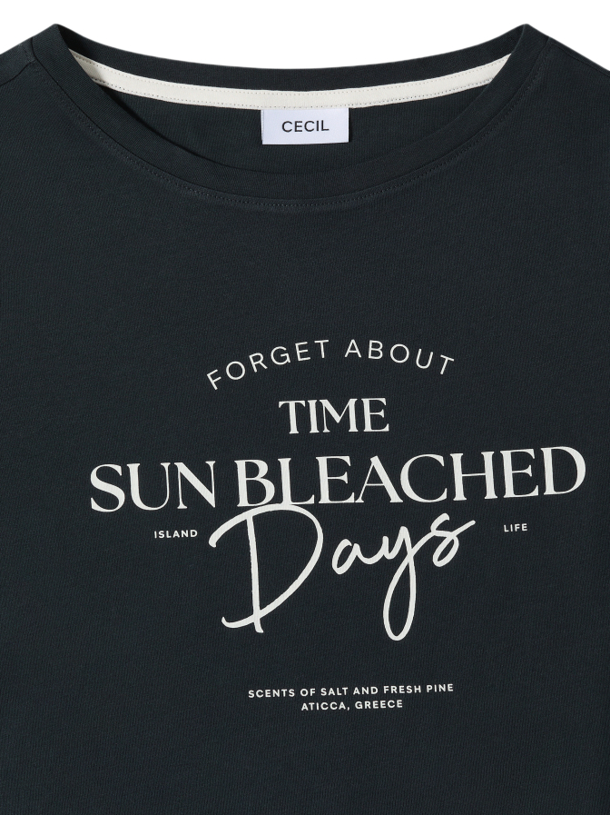 Cecil T-Shirt mit Schriftzug bei Robert Ley