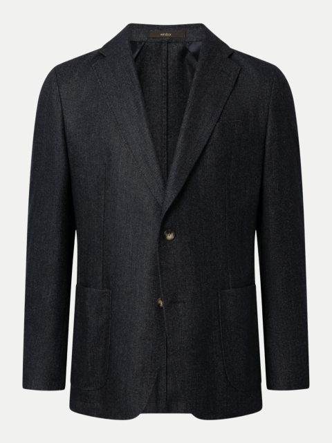 Windsor Men Slim-Fit Flanellsakko aus Woll-Mix bei Robert Ley