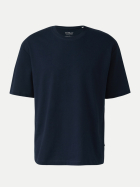 s.Oliver RED LABEL Basic T-Shirt 5978-BLUE bei Robert Ley