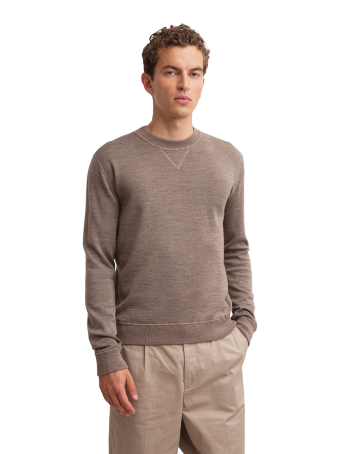 Iris von Arnim Wendbarer Strickpullover Dan bei Robert Ley