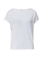 s.Oliver RED LABEL T-Shirt mit überschnittenen Schultern 0100-WHITE bei Robert Ley