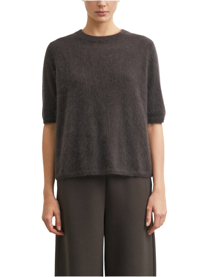 Comma Kurzarm Strickpullover bei Robert Ley