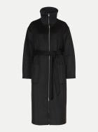 HUGO Gerader Mantel Megg-1 001-Black bei Robert Ley