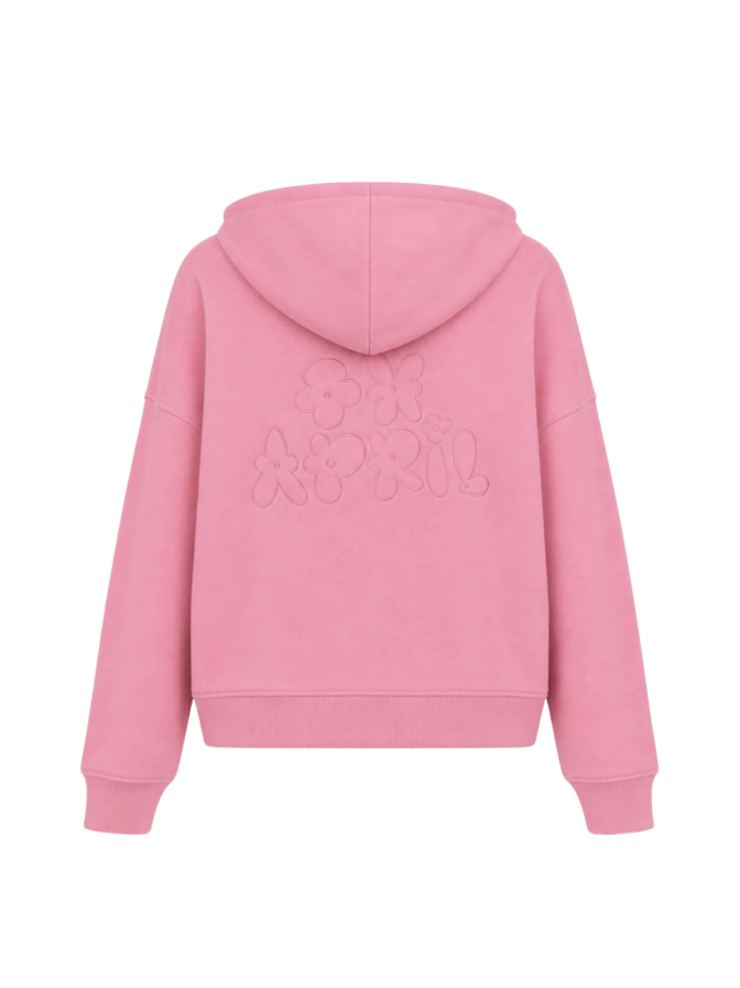 OH APRIL Hoodie BF Zip Flower bei Robert Ley