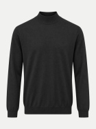 Filippo De Laurentiis Merinowollpullover mit Stehkragen 990-black bei Robert Ley