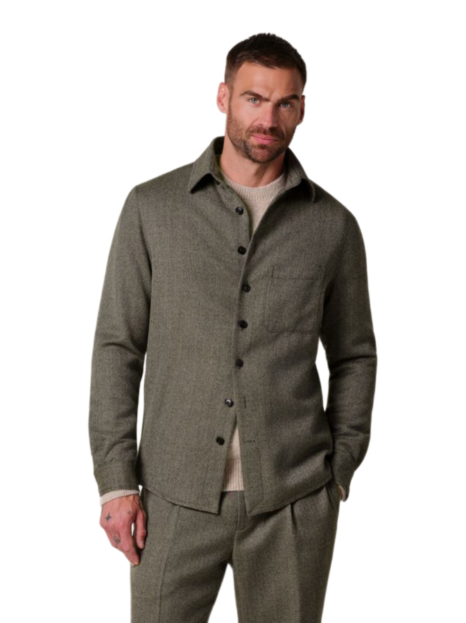 PROFUOMO Overshirt aus Woll-Mix bei Robert Ley