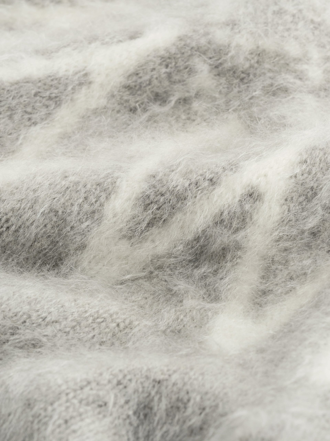Soft Goat Kaschmirpullover mit Jacquardmuster bei Robert Ley