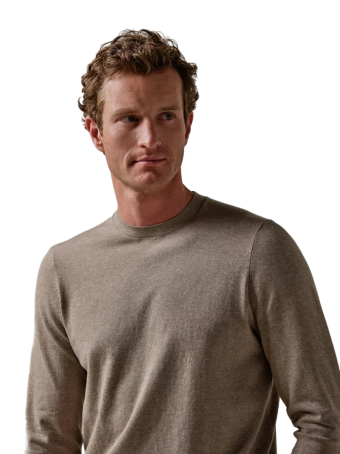 PROFUOMO Luxury-Basic-Rundhalspullover bei Robert Ley