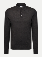 Seidensticker Poloshirt aus Wolle 34-34 GREY MELANGE bei Robert Ley