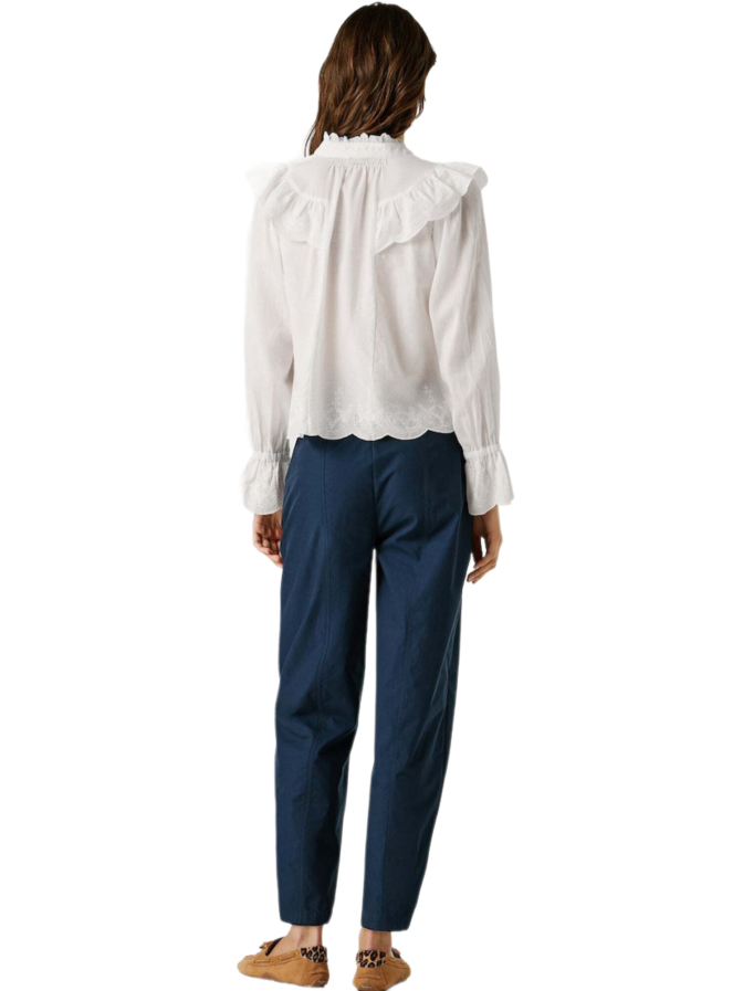 Pepe Jeans Bluse mit Tellerkragen bei Robert Ley
